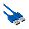 Кабель EXEGATE EX-CC-USB3-AMAM-1,5 USB A (M) - USB A (M), 1,5м EX300132RUS