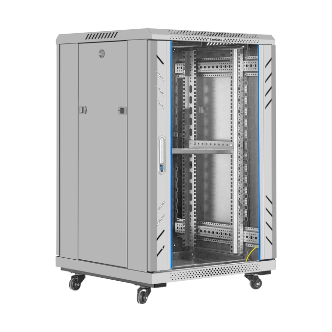 Телекоммуникационный шкаф EXEGATE EC-FS-18U.600,600.G.GREY EX300401RUS